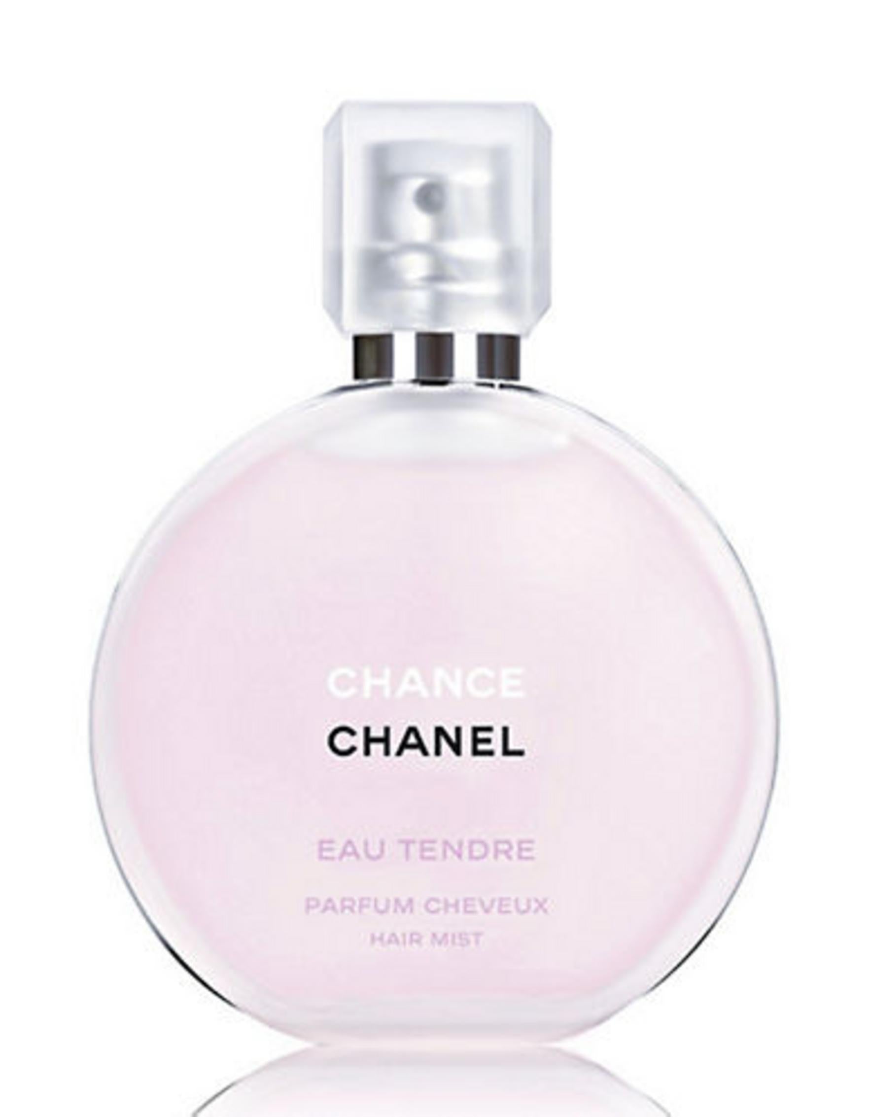 Chanel Chance Eau Tendre Hair Scented Mist 35ml – Floral Fragrance for Women.